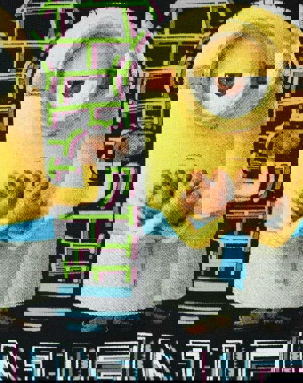 Vanilla Underground Despicable Me Womens Black Egyptian Vest