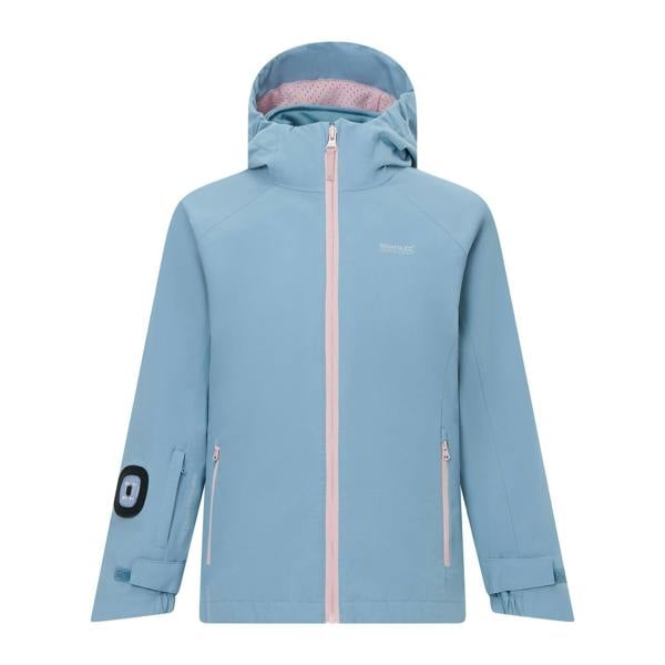 Regatta Childrens/Kids Trekktain 3 in 1 Jacket - Dusky Blue/Powder Lilac - 