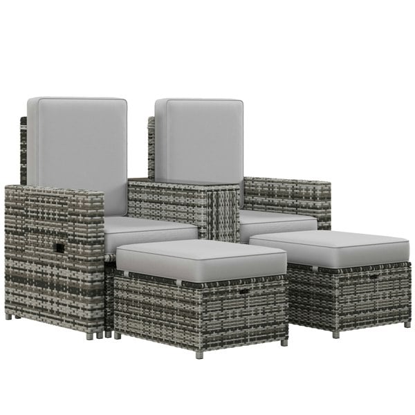 Rattan Sofa Set