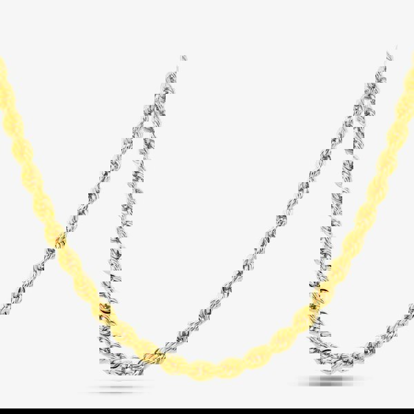 T. H. Baker 9ct Yellow Gold 20 Inch Rope Chain HLRP-420-9Y-20