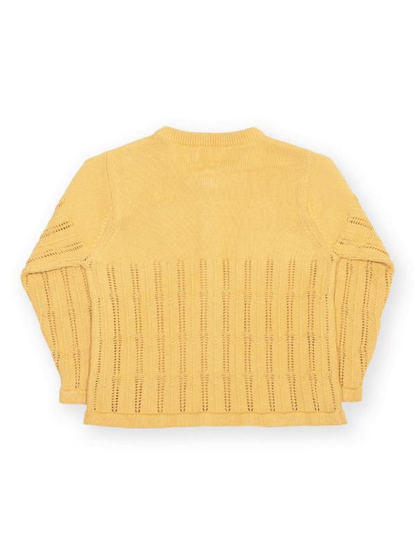 Kite Girls Organic Together Cardi Buttercream