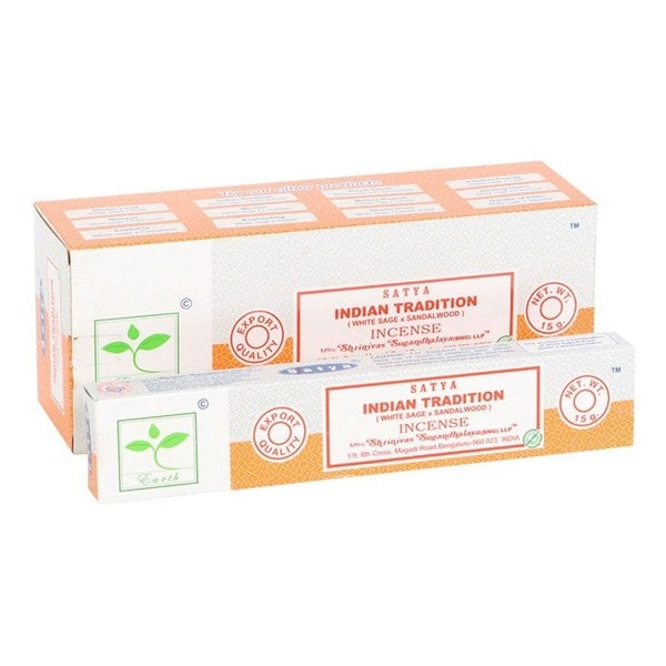 Serano 6 Packs of Indian Tradition Earth Incense by Satya