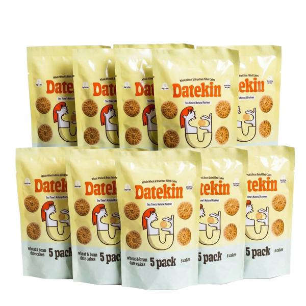 Datekin Date Filled Whole Wheat & Bran Cakes No Added Sugar 5 Pack