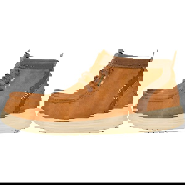 HEYDUDE Wally Mid GripR Classic Boots - Cognac/Tan