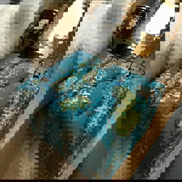 Luxury deep buttoned square ottoman UK made
