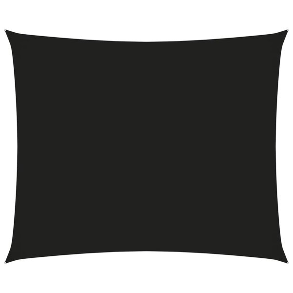 Berkfield Sunshade Sail Oxford Fabric Rectangular 2x3 m Black