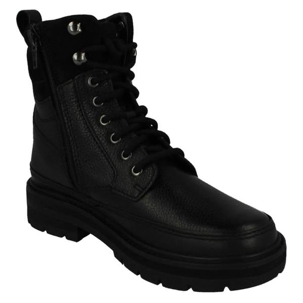 Clarks Girls Clarks Stylish Dual Fastening Ankle Boots Prague Style