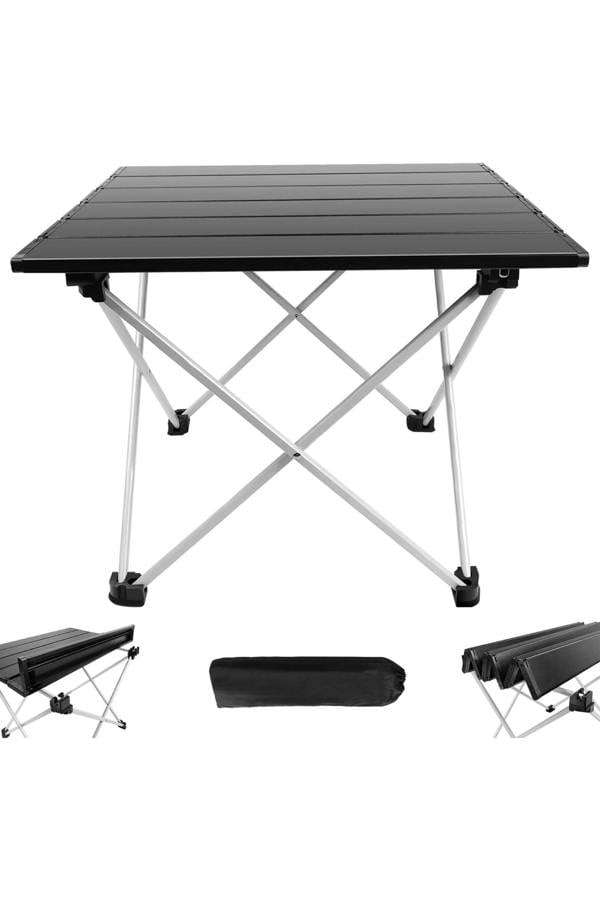 Dyzi 90x60x45cm Folding Picnic Table Weather-Resistant with Carry Bag