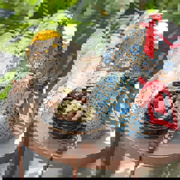 Handmade Bonbonnière with Assorted Chocolate Coated Almonds - Palm Oil Free, 130g