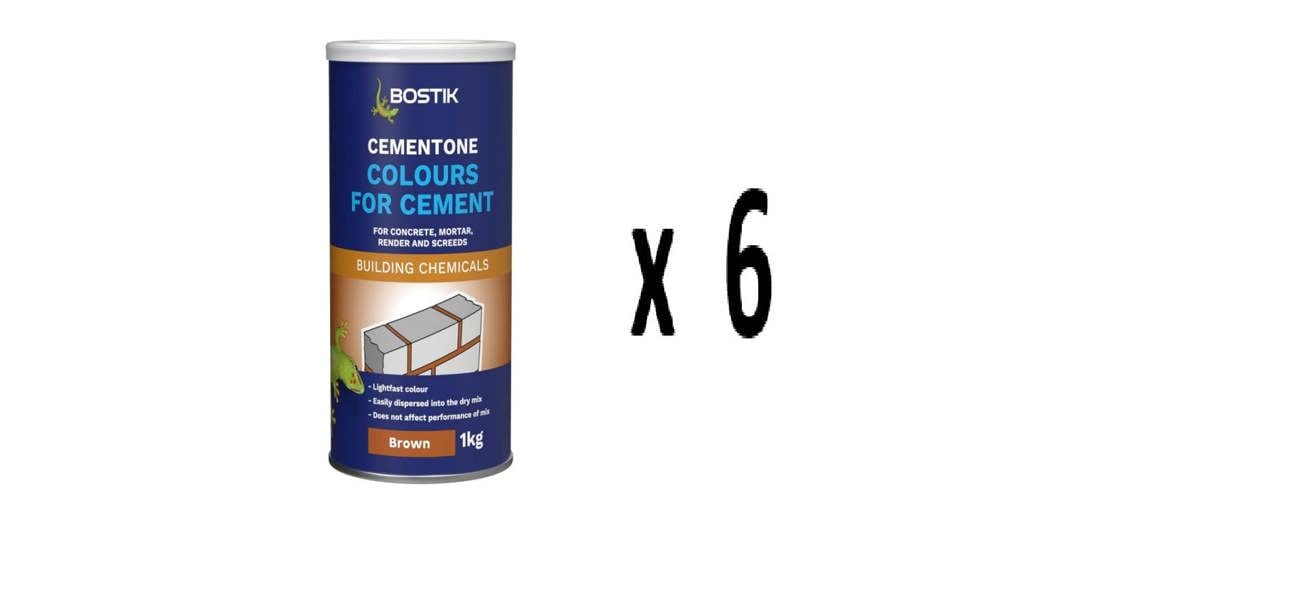 Bostik Cementone Colours For Cement Russet Brown 1KG