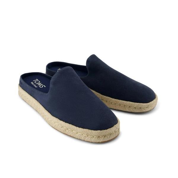 Toms TOMS SANTIAGO MULE Mens Mules Sandals Navy