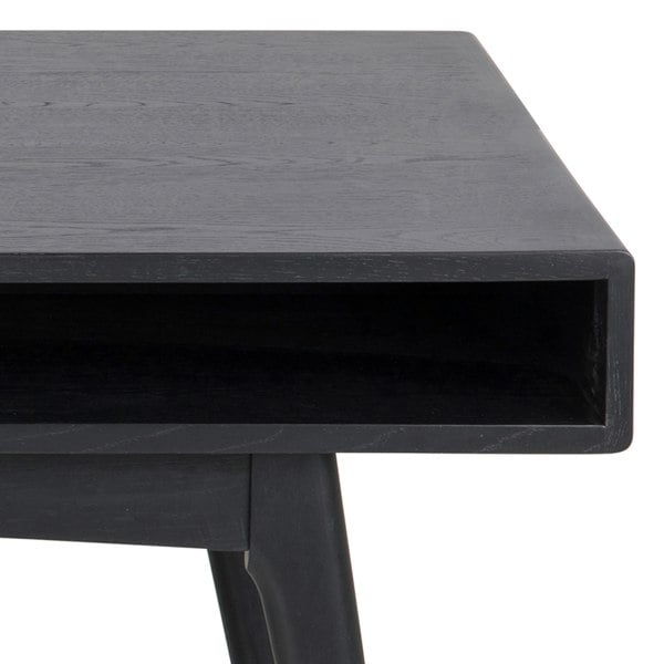 Furniture To Go Marte Coffee Table with Open Shelf in Black