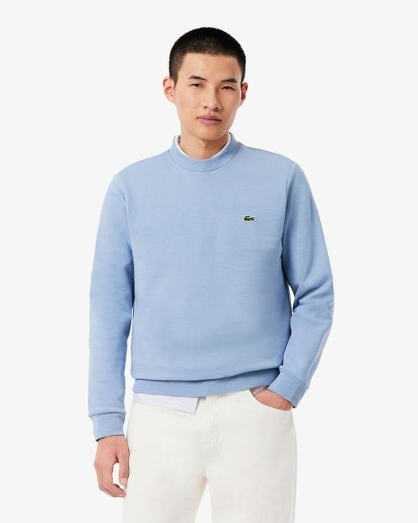 Lacoste Mens Crew Neck Fleece Sweatshirt - Aphylla AEY