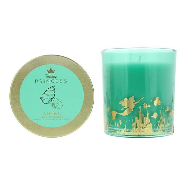 Disney Princess Ariel Coral Blossom And Sea Salt Scented Candle 213g