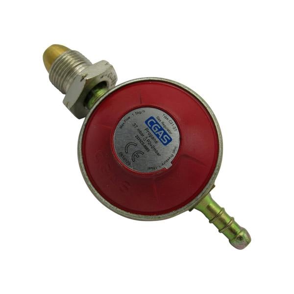 Propane Gas Regulator with G7 Nut Inlet (Calor Gas Cooker BBQ)