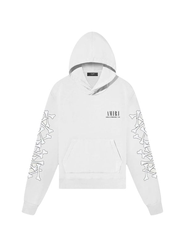 Amiri Kids Bones Hoodie – White