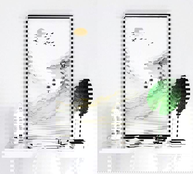 Japanese art wall | set of 3 framed wall art