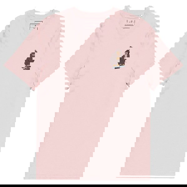 ANCHOR & CREW The DJ Monkey Organic Cotton Embroidered T-Shirt