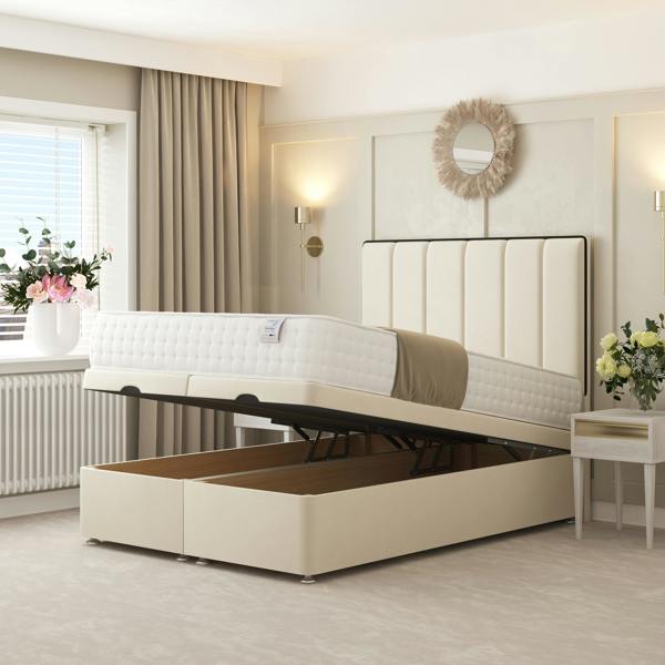 Bed Choices Herringbone Ottoman Divan Bed