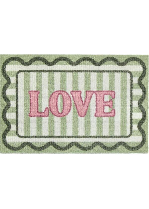 The Rugs Stylish Washable Mats with Bordered Design | Eco