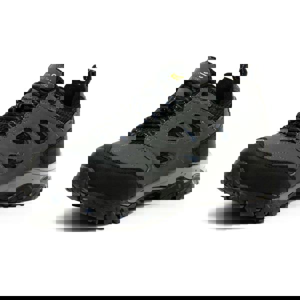 Regatta Mens Holcombe IEP Low Hiking Boots - Granite/Dark Denim - 