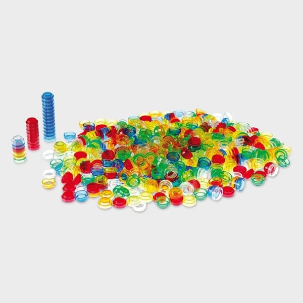 tickit Translucent Stackable Counters