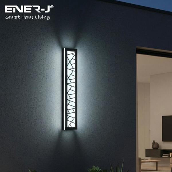 Ener-J 60cm Geometric Outdoor LED Wall Light – 30W CCT Tunable & Dimmable – IP65