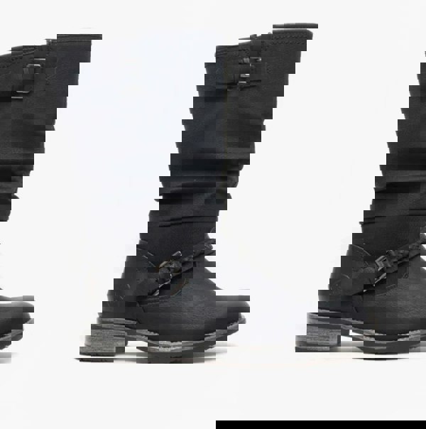 Rieker 98860-00 Womens Calf Length Boots Black