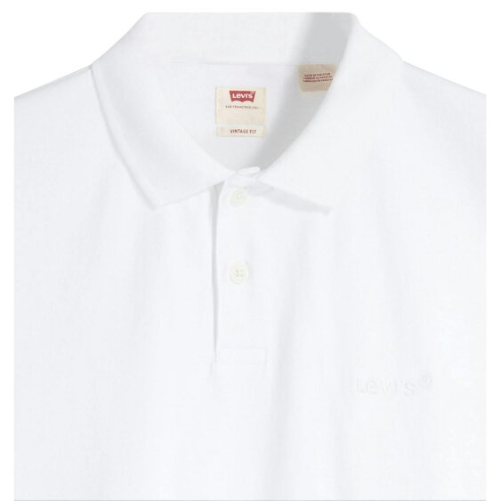 Ben Sherman Mens Cotton Relaxed Fit Polo Shirt - Bright White