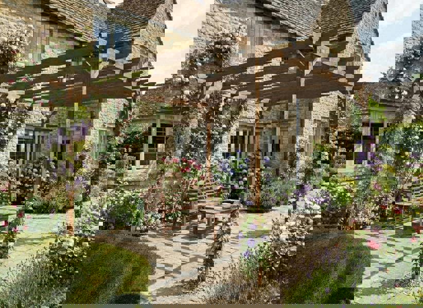 Arbor Garden Solutions Corbel Wooden Garden Pergola Kit