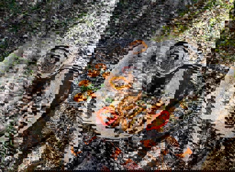 Petromax Cast Iron Saucepan with Lid