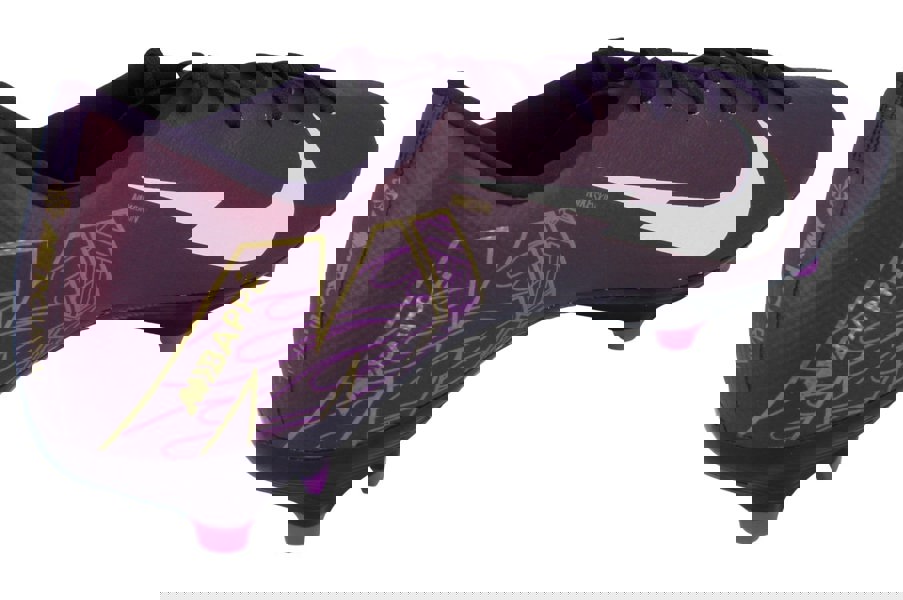 Nike Zoom Vapor 16 Academy Km Fg/Mg Mens Football Boots Fq8377  500 - Grand Purple Pale Ivory 500 - Photo 2