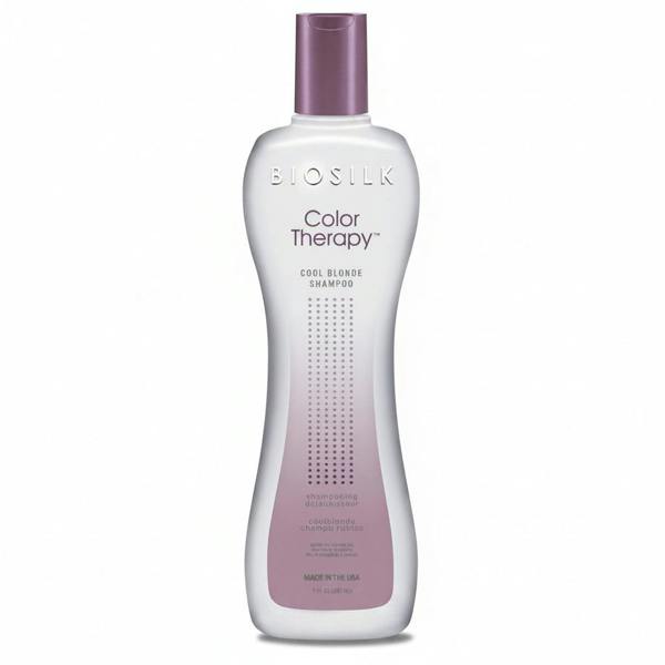 Biosilk Color Therapy shampoo bottle on a white background
