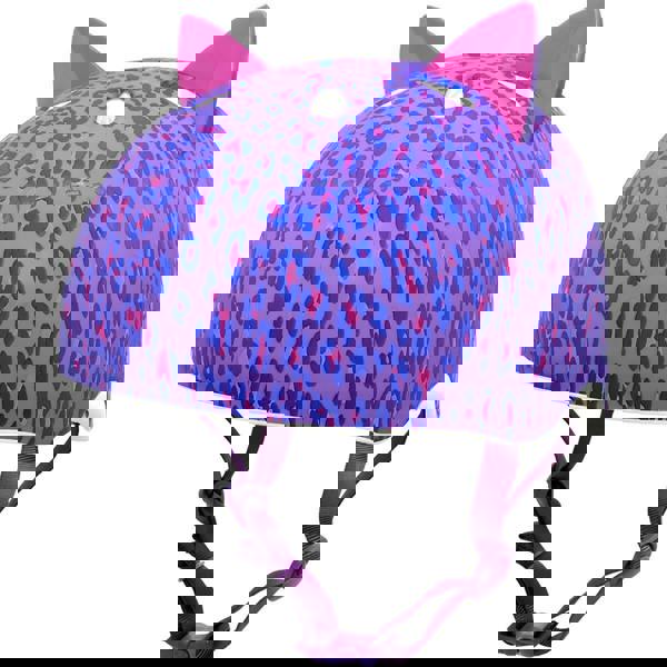 C-Preme Krash 'Leopard Kitty' Youth Safety Helmet - 54-58cm