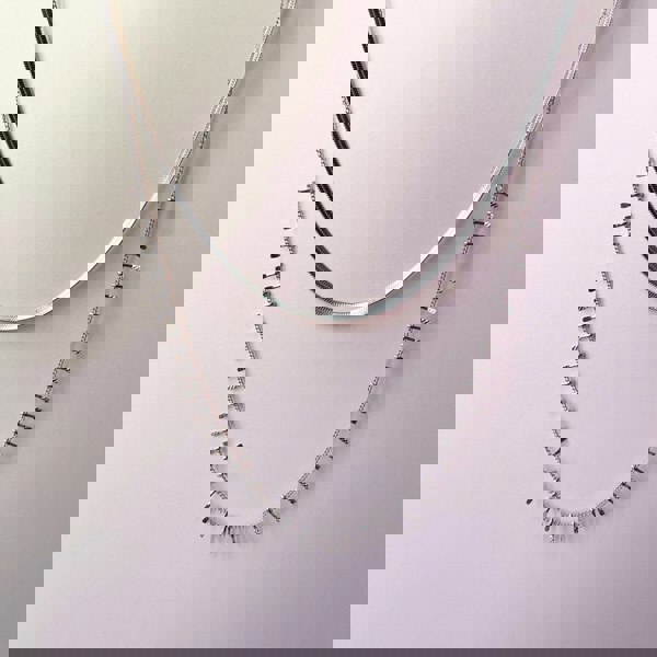 Luxe Tones Elisaria Luxe Stainless Steel Double  Layered Necklace