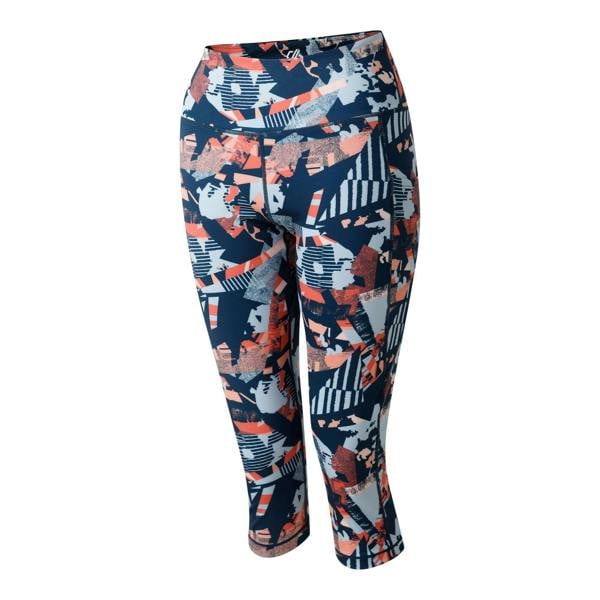 Regatta Womens/Ladies Influential II Geometric 3/4 Length Leggings - Multicoloured - 