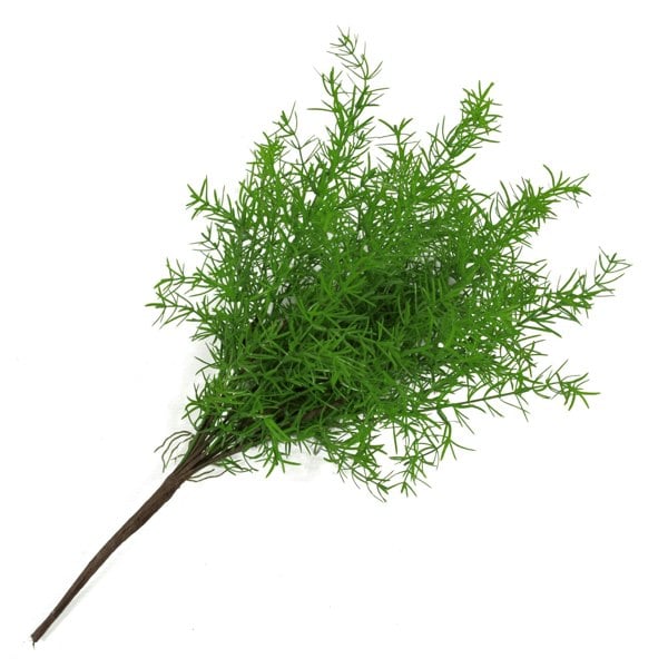 Leaf 6 x 45cm Artificial Asparagus Fern Plant