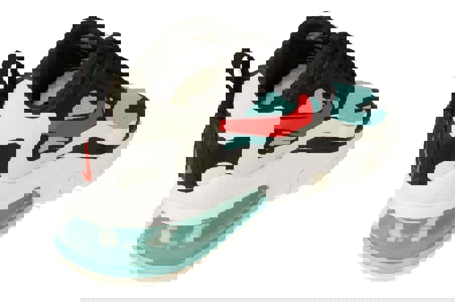 Nike Womens Air Max 270 React Da4288  001 - Black Chile Red Bleached Aqua 001 - Photo 2