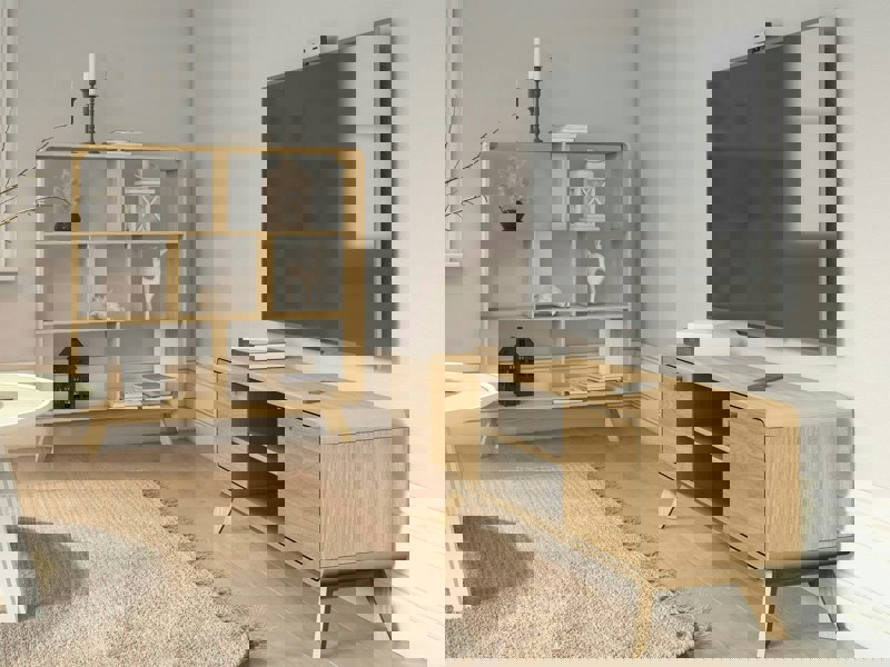 Dorel Home Wisla Sink Cabinet 60cm with 1Flap / 1Drawer