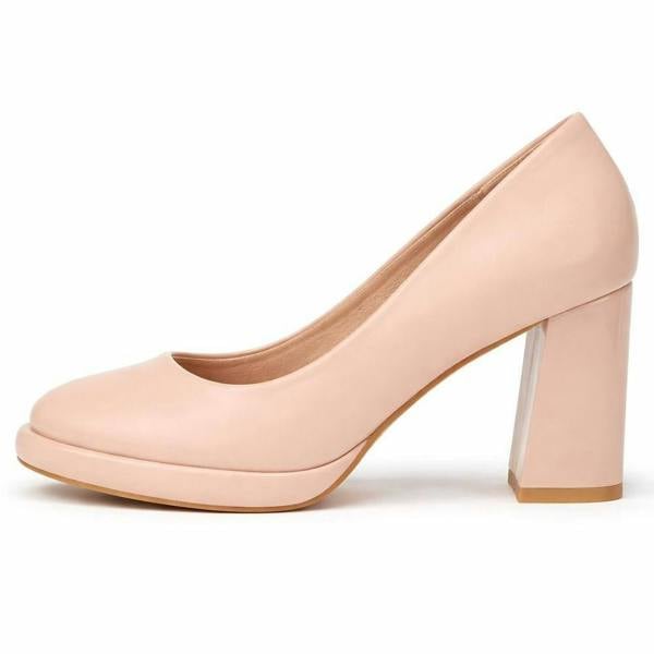 Anne Michelle Womens Anne Michelle Block Heeled Court Shoes F90121