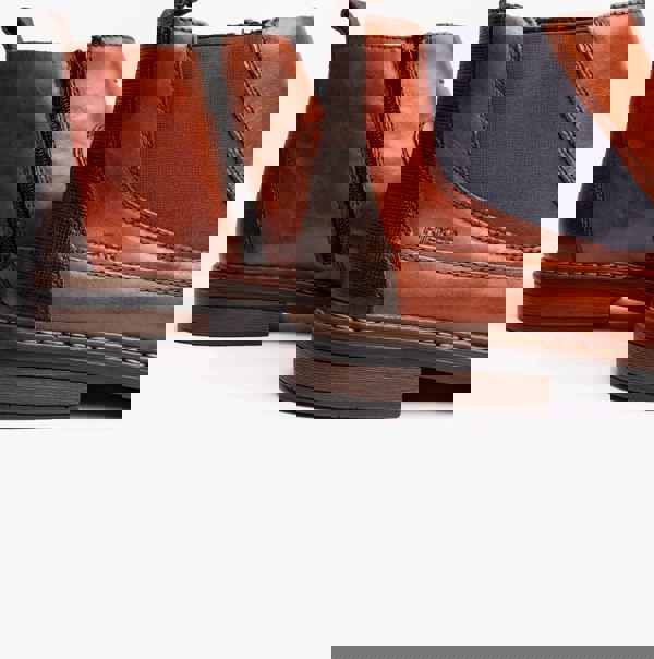 Rieker 17654-22 Mens Leather Boots - Brown