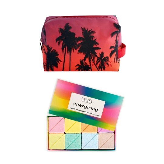 SMUG Wake-Up Wash Bag Set – Various Prints - Sunset