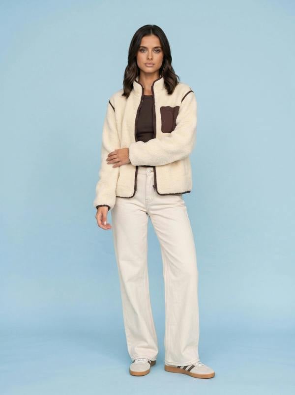 Urban Bliss Fleece Jacket Cream
