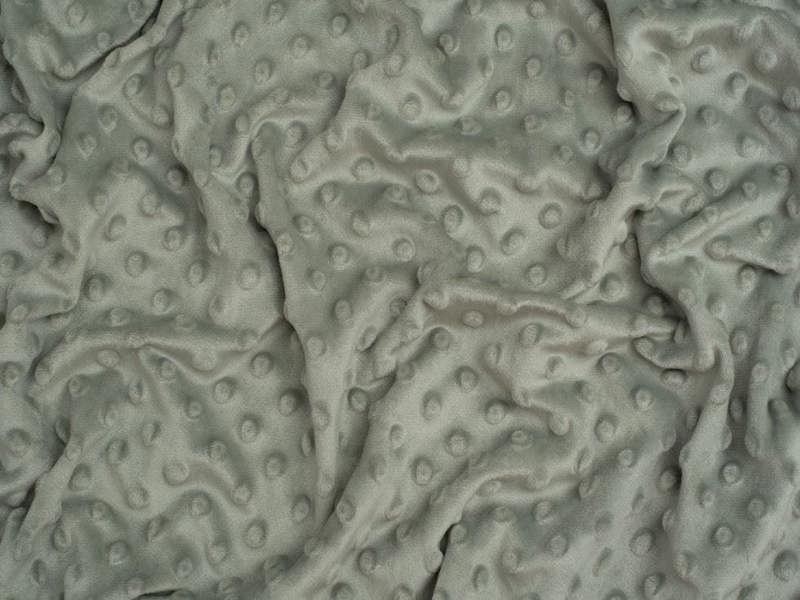Minerva Core Range Heavy Embossed Dimple Plush Fleece Fabric - Plain Design Dressmaking Fabric, 150 cm / 60" Wide - per metre