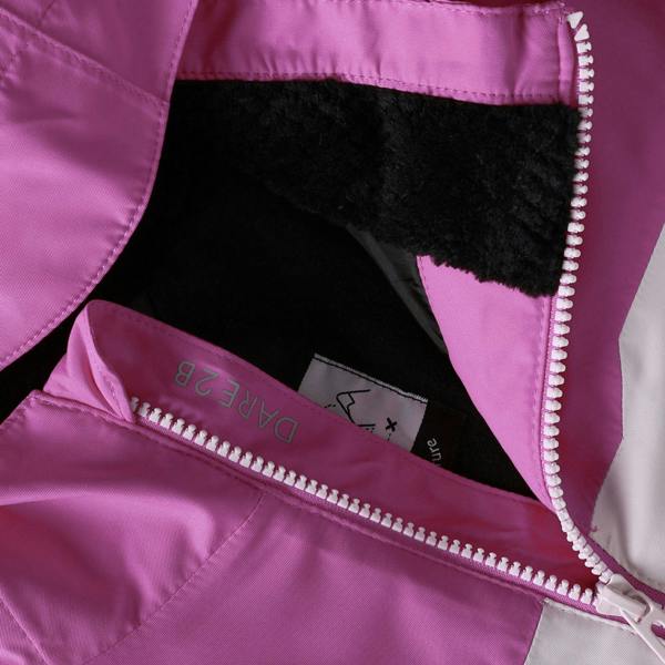 Dare 2B Childrens/Kids Piste Two Tone Ski Jacket - Extreme Pink - 