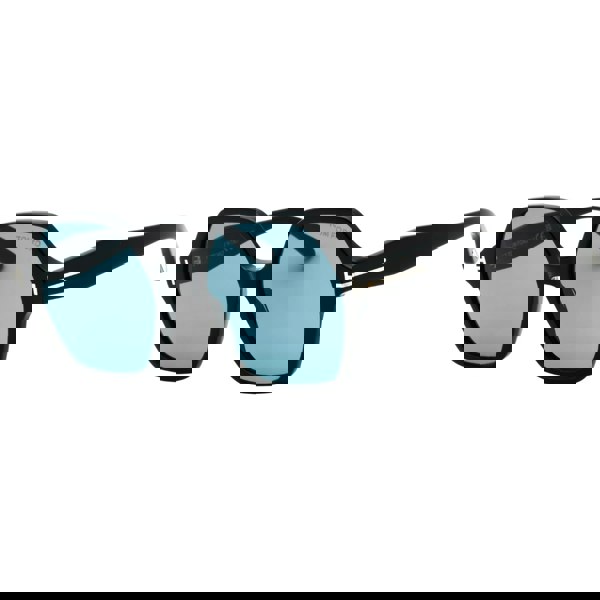 Tom Ford Smoke Hex Lens Shiny Black Sunglasses One Size