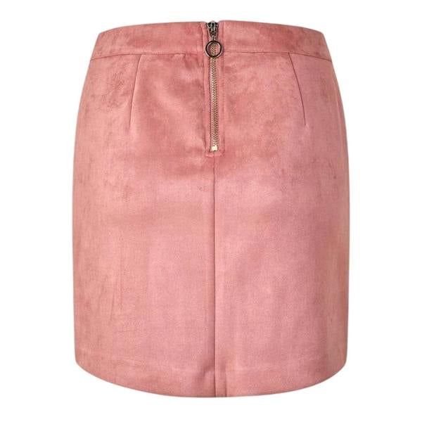 Vero Moda Womens/Ladies Donna Faux Suede Slim Pencil Skirt - Old Rose - 