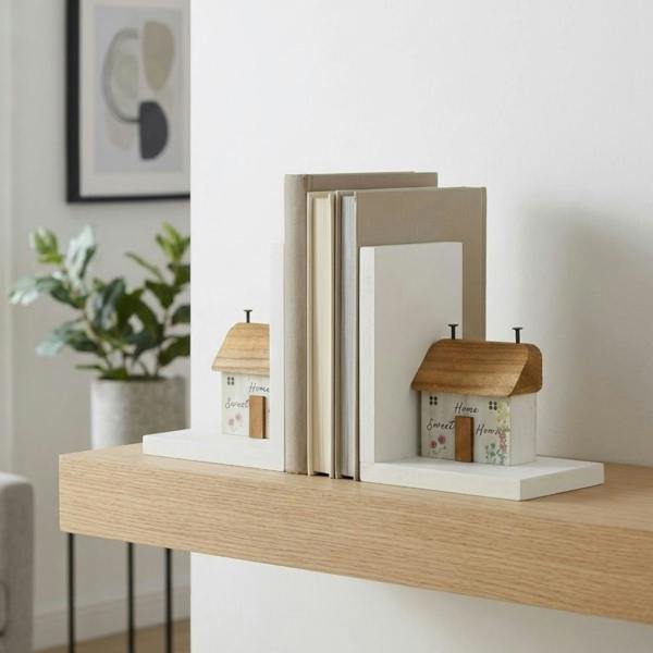 Garden Greatness Home Sweet Home House Bookends
