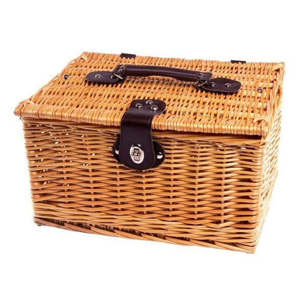 Wicker Picnic Baket with Lining