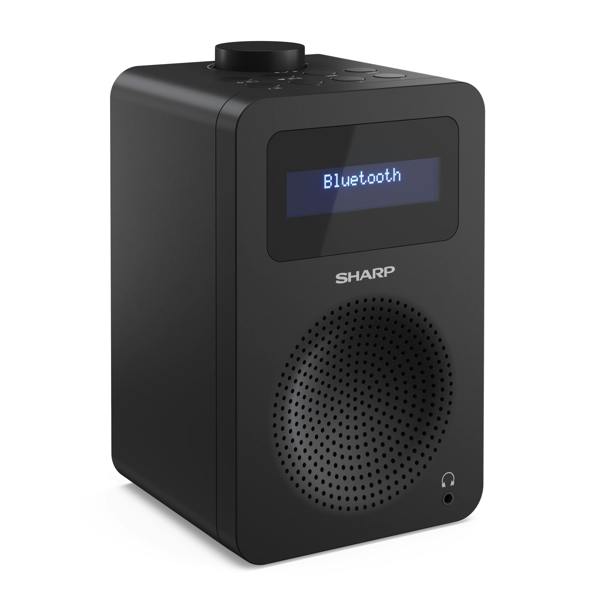 Sharp DR-430 DAB Tokyo Digital Radio with Bluetooth - Midnight Black